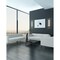 Z-Lite Harden Wall Sconce, 3-Light, 8 In.W x 4.5 In.L x 22.5 In.H, Matte Black/White 1948-3S-MB - alternate 4